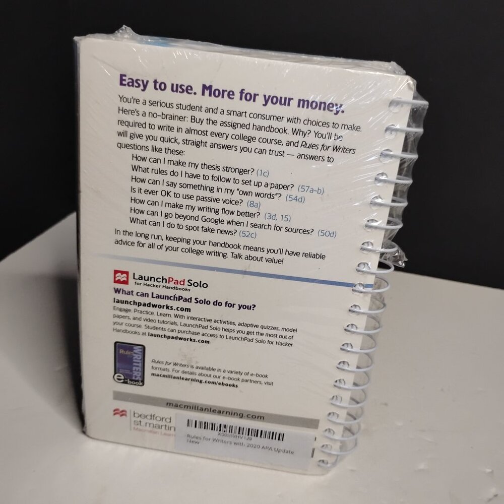New Rules for Writers (Paperback) with 2020 APA Update - Picture 2 of 4